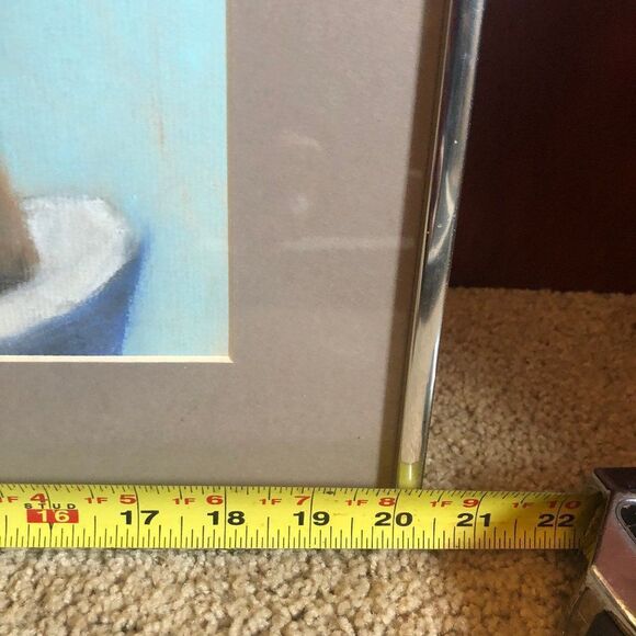 Original Framed Art By Lori Pastel "Soldier" - Picture 3 of 5